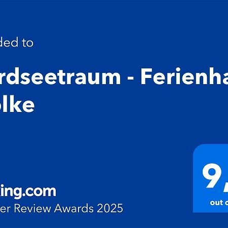 Nordseetraum - Ferienhaus Wolke Friedrichskoog Εξωτερικό φωτογραφία