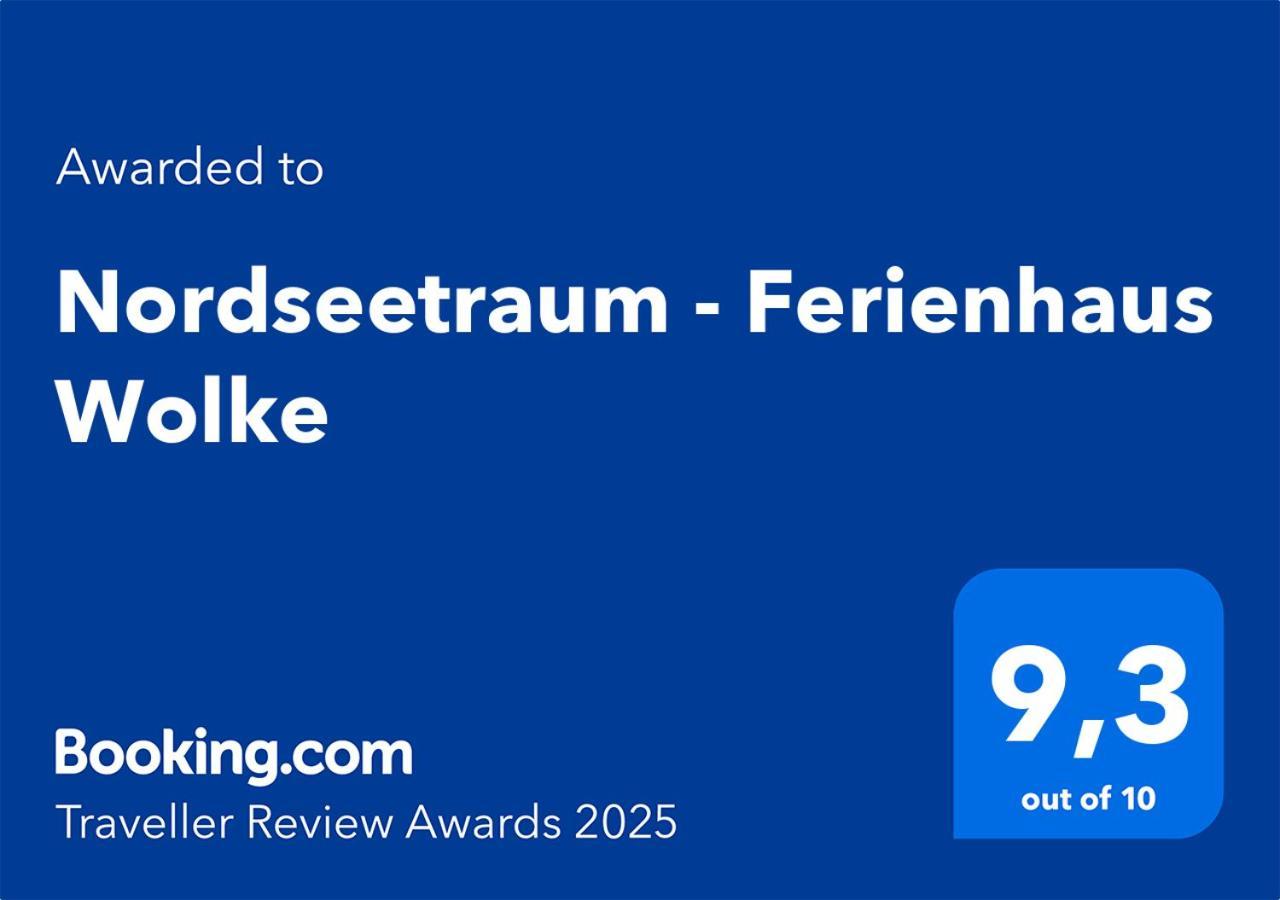 Nordseetraum - Ferienhaus Wolke Friedrichskoog Εξωτερικό φωτογραφία